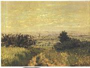 Claude Monet View to the plain of Argenteuil oil painting reproduction